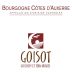 Domaine Goisot Bourgogne Cotes d'Auxerre Pinot Noir 2021 Front Label