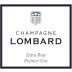 Champagne Lombard Extra Brut Premier Cru Front Label