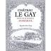 Chateau Le Gay 2017 Front Label