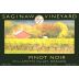 Saginaw Vineyard Pinot Noir 2009 Front Label