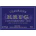 Krug Clos d'Ambonnay with Gift Box 2006 Front Label