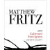Matthew Fritz Cabernet Sauvignon 2019 Front Label