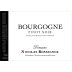 Domaine Nicolas Rossignol Bourgogne Pinot Noir 2020 Front Label