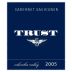 Trust Cellars Cabernet Sauvignon 2005 Front Label