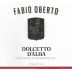 Fabio Oberto Dolcetto d'Alba 2017 Front Label