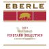 Eberle Vineyard Selection Cabernet Sauvignon 2019 Front Label