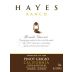 Hayes Ranch Moonlit Harvest Pinot Grigio 2018 Front Label