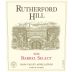 Rutherford Hill Barrel Select Red Blend 2016 Front Label