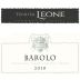 Tenuta Leone Barolo 2010 Front Label