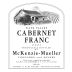 McKenzie-Mueller Vineyards & Winery Cabernet Franc 2001 Front Label