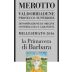 Casa Vinicola Merotto La Primavera di Barbara Dry 2016 Front Label