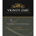Farnese Vigneti Zabu Nero d'Avola 2010 Front Label