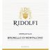 Agricola Ridolfi Mercatale Brunello di Montalcino Riserva 2016 Front Label