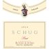 Schug Rouge de Noirs Brut 2016 Front Label