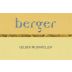 Berger Gelber Muskateller 2016 Front Label