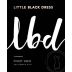 Little Black Dress Pinot Noir 2017 Front Label