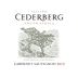 Cederberg Cabernet Sauvignon 2019 Front Label