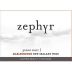 Zephyr Pinot Noir 2017 Front Label