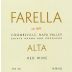 Farella Alta Red Blend 2018 Front Label