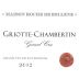 Maison Roche de Bellene Griotte-Chambertin Grand Cru 2012 Front Label