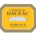 Chateau Dauzac 2018 Front Label