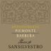 San Silvestro Piemonte Appassimiento Passito Sansilvestro Barbera 2016 Front Label