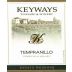 Keyways Vineyard Winery Estate Reserve Tempranillo 2012 Front Label