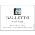 Balletto Winery Russian River Valley Estate Pinot Noir 2019 Front Label