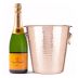 Veuve Clicquot & Copper Hammered Ice Bucket Gift Product Image
