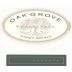 Oak Grove Family Reserve Pinot Grigio 2007 Front Label
