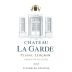 Chateau La Garde 2015 Front Label