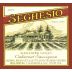 Seghesio Alexander Valley Cabernet Sauvignon 2005 Front Label