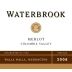 Waterbrook Merlot 2008 Front Label