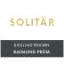S.A. Prum Solitar Riesling Trocken 2019 Front Label
