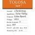 Tolosa Winery 569 Chardonnay 2011 Front Label