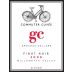 GC Grochau Cellars Commuter Cuvee Pinot Noir 2009 Front Label
