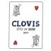Clovis Cotes du Rhone 2017 Front Label
