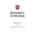 Rodney Strong Sonoma Merlot 2022 Front Label