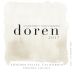 Doren Cabernet Sauvignon 2017 Front Label