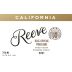 Reeve Rice-Spivak Vineyard Pinot Noir 2021 Front Label
