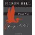 Heron Hill Winery Classic Pinot Noir 2013 Front Label