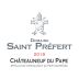 Domaine Saint Prefert Chateauneuf-du-Pape 2019 Front Label
