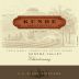 Kunde C.S. Ridge Chardonnay 2012 Front Label