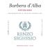Renzo Seghesio Barbera d'Alba Superiore 2018 Front Label