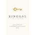 Sinegal Estate Cabernet Sauvignon 2021 Front Label