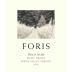 Foris Estate Pinot Noir 2018 Front Label