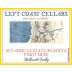 Left Coast Cellars Suzanne's Estate Reserve Pinot Noir 2014 Front Label
