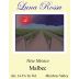 Luna Rossa Winery Malbec 2013 Front Label