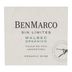 BenMarco Sin Limites Organic Malbec 2021 Front Label