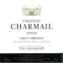 Chateau Charmail 2004 Front Label